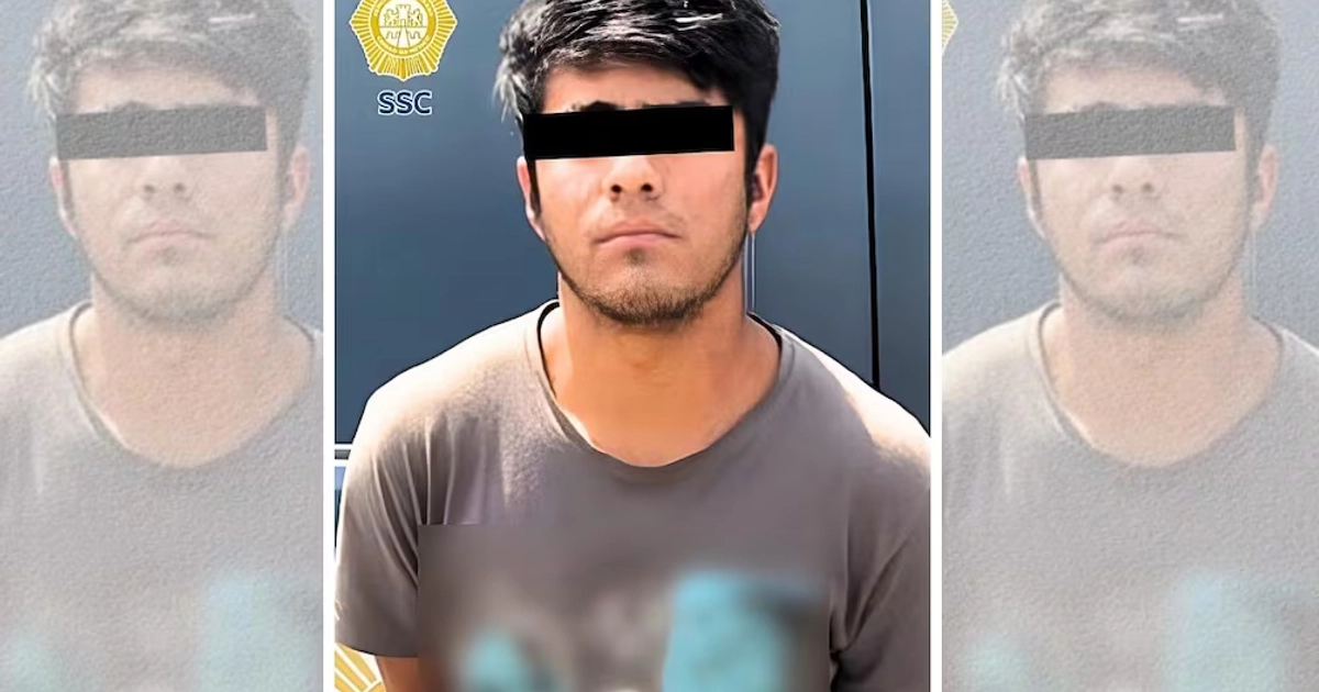 Detienen a uno de los presuntos implicados en balacera en el mercado de El Salado, en Iztapalapa. | Foto: Cortesía SSC.