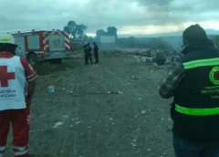 Explosión de polvorín en Tlaxcala (07/10/2026). Foto: Especial