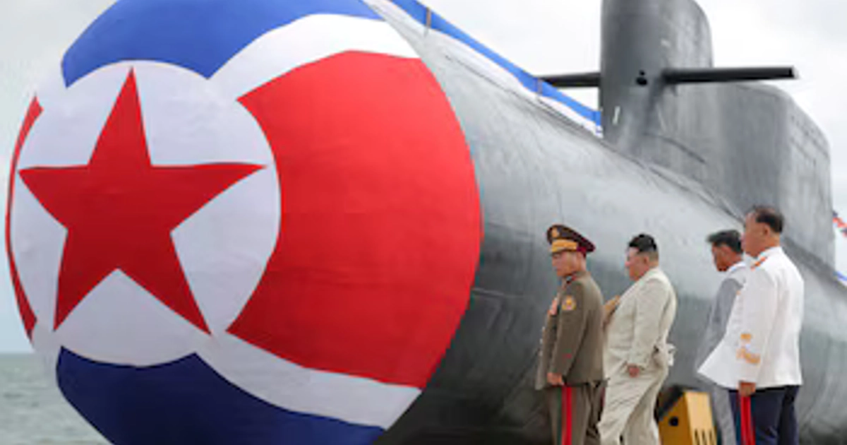 La eventual adquisición de submarinos sigilosos otorgaría a Pyongyang una capacidad de segundo ataque en caso de sufrir una agresión previa. (KCNA via REUTERS)