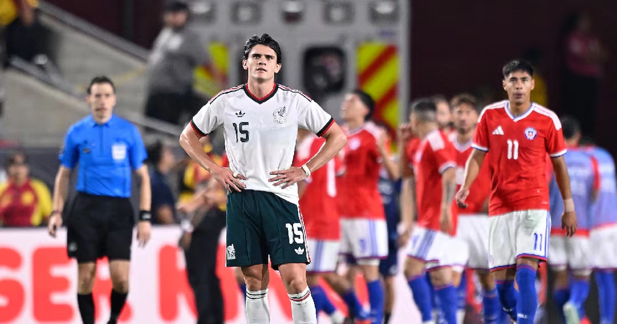 La Selección Mexicana perdió contra Chile / Foto: Imago7
