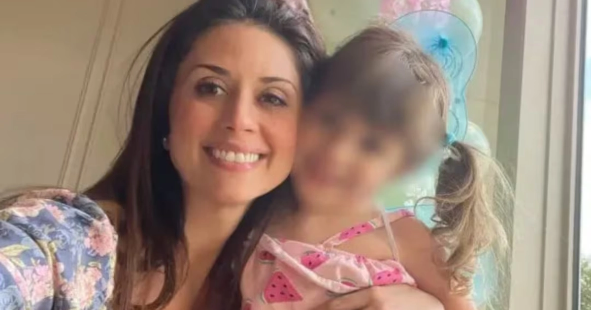 Cibelle Savella había perdido la custodia de su hija. Foto: Redes sociales / El Tiempo