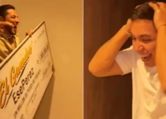 Eduin Caz entrega 1 millón de pesos a «Ese» Pérez; lo denomina como «el verdadero ganador de ´LCDLFM´»