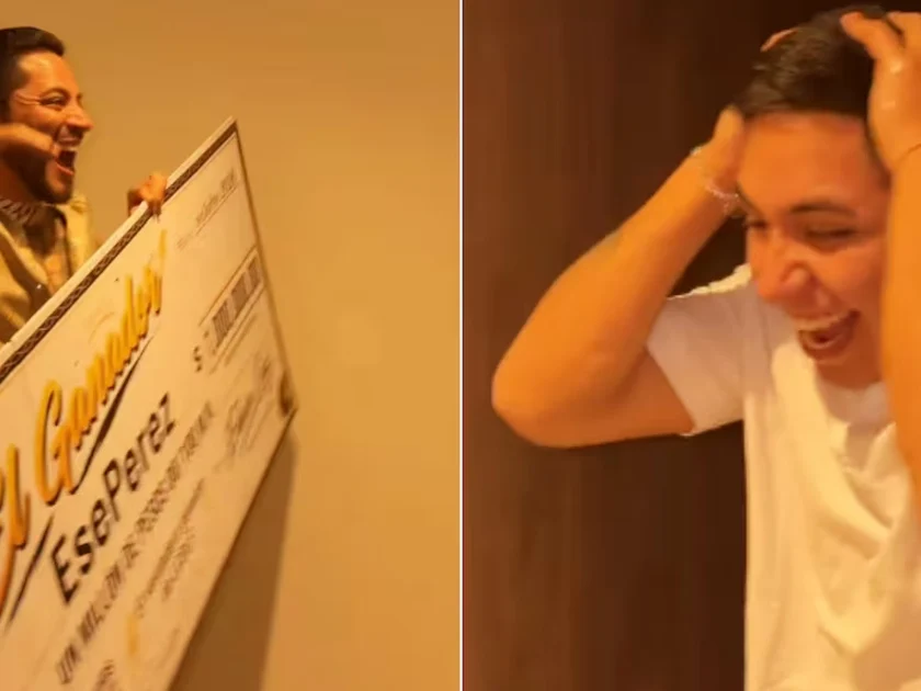 "Ese" Pérez y Eduin Caz se conocen antes de que el influencer participara en "La casa de los famosos 4". Fotos: Instagram, vía @eduincaz