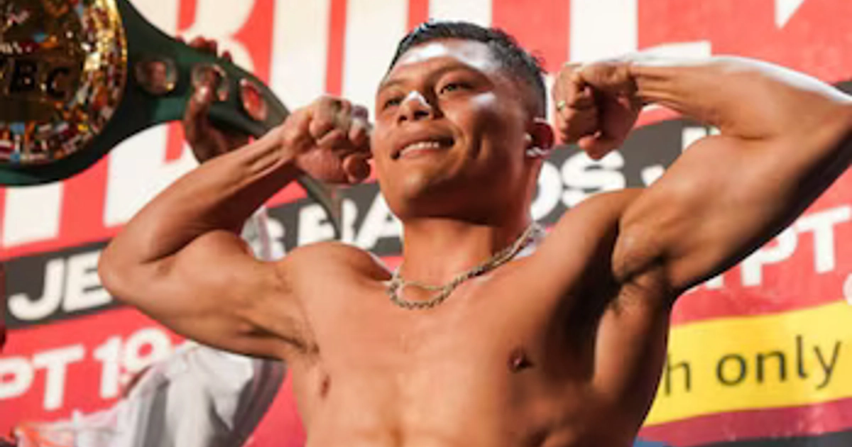 Pitbull Cruz lanzó un reto a Ryan García para enfrentarse en el ring (IG/ @isaacpitbullcruz)