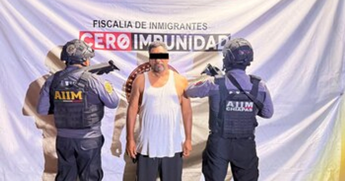 Foto: Fiscalía de Chiapas