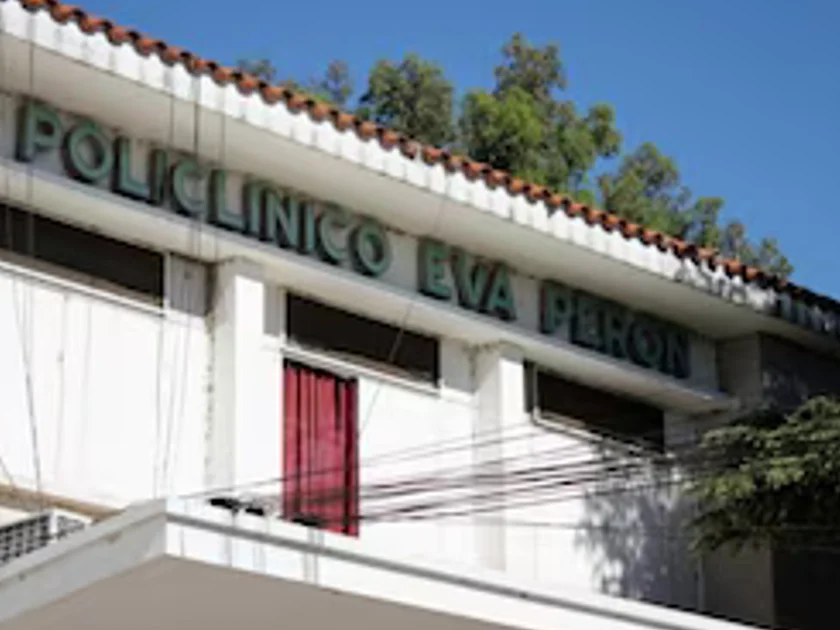 El Hospital Eva Perón en Granadero Baigorria donde permanece internada la víctima