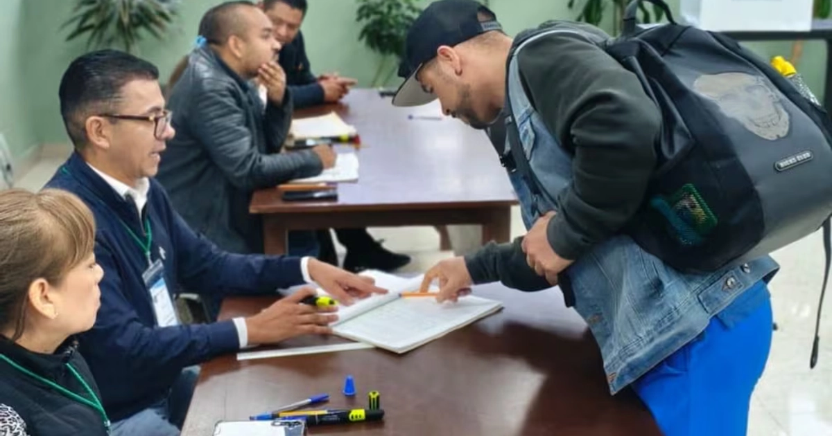 Votación de los trabajadores sindicalizados del IMSS (14/10/2026). Foto: Cortesía Centro Federal de Conciliación y Registro Laboral