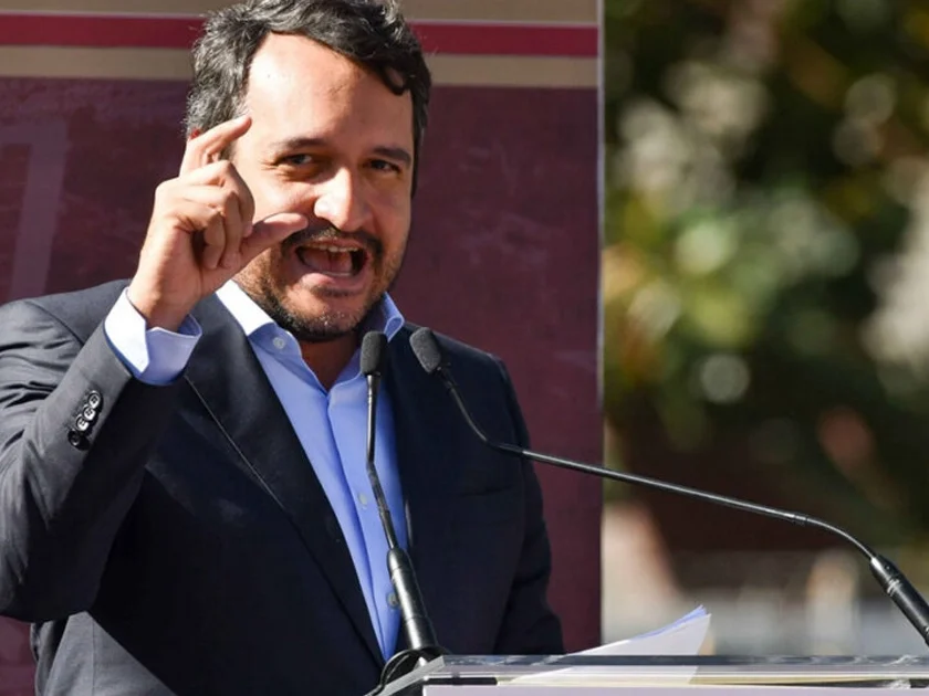 Andy Lopez dio a conocer su registro mediante un video en redes. FOTO :Cuartoscuro