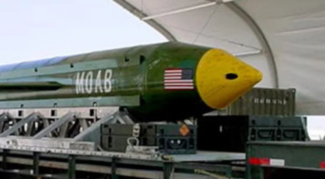 La “Madre de todas las bombas”: así es el misil que Estados Unidos evalúa usar contra Irán