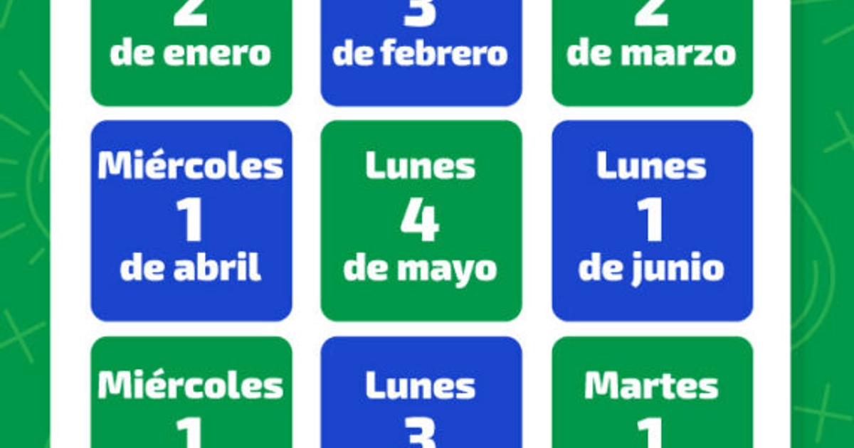 Calendario de pagos de pensiones del IMSS para 2026. Foto: UnoTV.