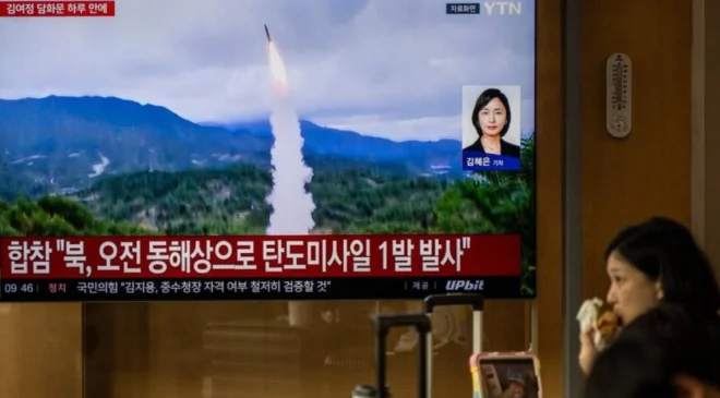 Misil con inteligencia artificial: Corea del Norte afirma que probó nueva arma