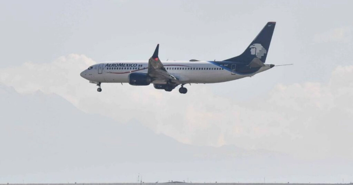 Aeromexico celebra levantamiento de restricciones. Foto: Cuartoscuro