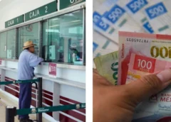 Banco Bienestar y billetes de varias denominaciones