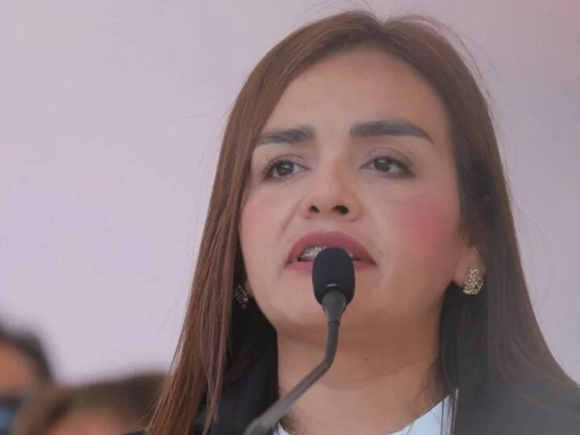 “No soy una traidora” Grecia Quiroz. Foto: Cuartoscuro.