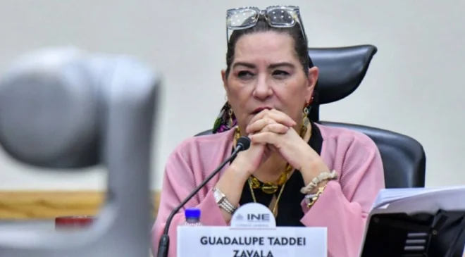 Taddei presenta su renuncia al INE ante la Cámara de Diputados