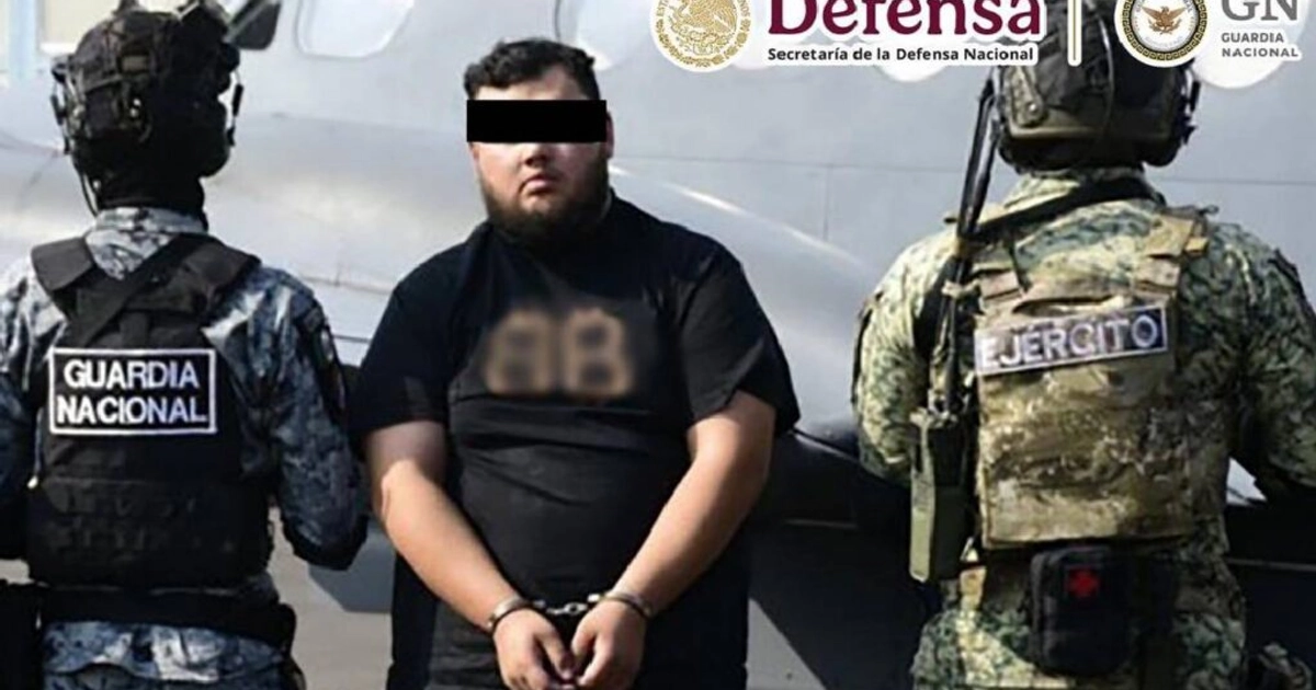 Detienen a objetivo en Tamaulipas. Foto: Gobierno de México.