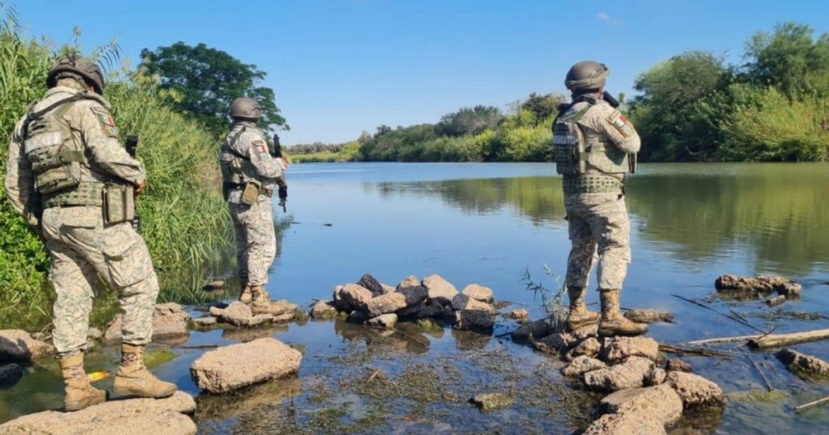 Ejército y Guardia Nacional despliegan 500 elementos por operación espejo en frontera de Tamaulipas
