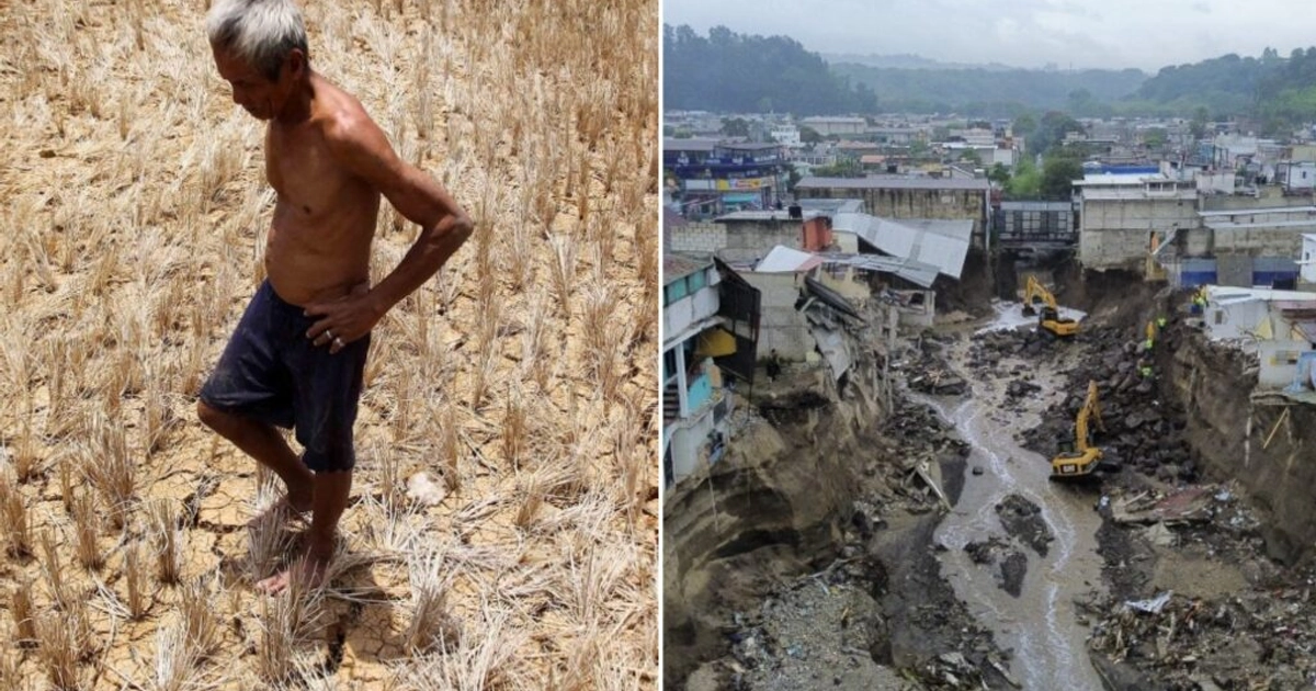 Lluvia o sequía son los efectos más comunes de El Niño en el clima. Fotos: AFP