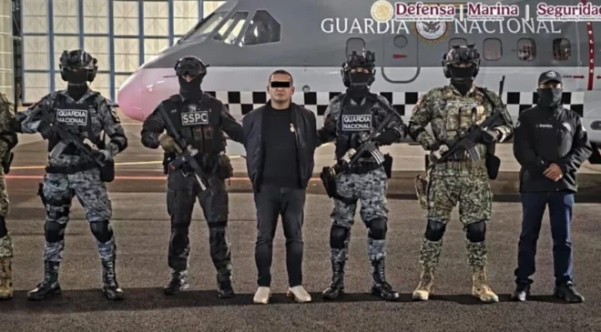 Detienen a “El Tanque”, presunto operador regional del CJNG; se le relaciona con ataque contra helicóptero del Ejército
