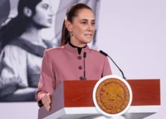 Claudia Sheinbaum anunción centro de atención de cáncer de mama.