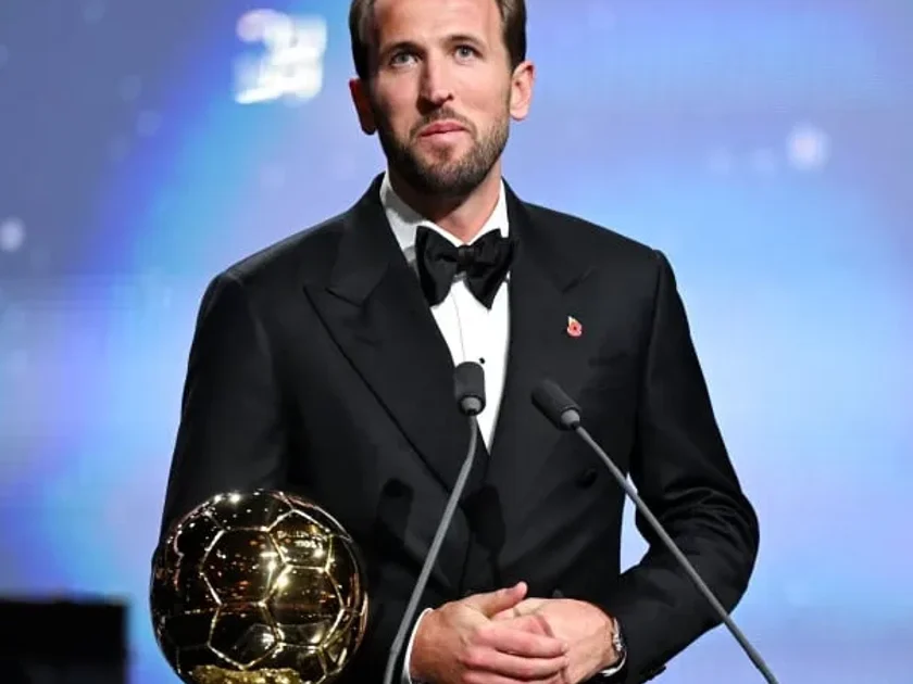 Harry Kane ganó el Balón de Oro 2026. (Getty Images)