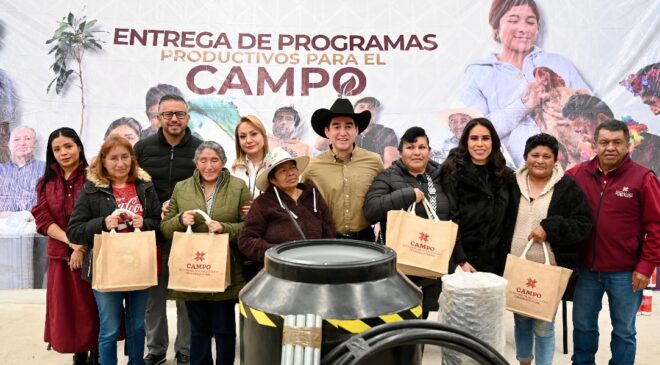 Hidalgo destina más de 3.5 millones de pesos en apoyos para 476 productores de siete municipios, con el fin de fortalecer el campo estatal