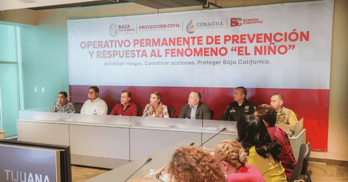 Activación de protocolo por El Niño. Foto: Gobierno de BC