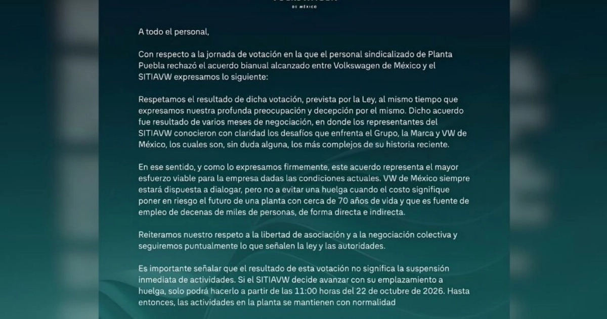 Planta de Volkswagen de México