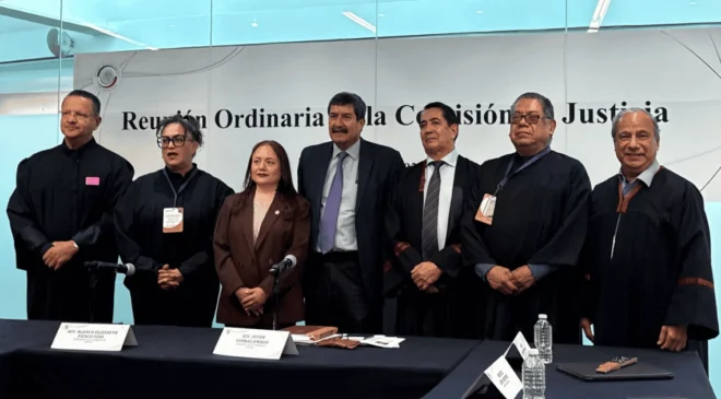 Juzgadores en retiro exigen pago de liquidaciones: Senado intercederá por recursos