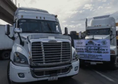 Segob llama a transportistas a evitar bloqueos y anuncian mesas de diálogo