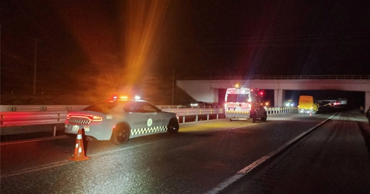 En Puebla continua cierre parcial de circulación por accidente vial cerca del km. 213+500 de la carretera Puebla-Orizaba, a la altura del Mpio. Cuacnopalan, con dirección a Serdán.
