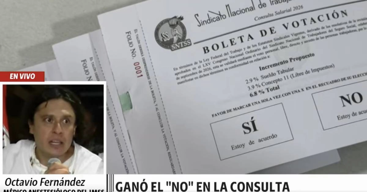 Médico del IMSS denuncia acarreo e intimidaciones durante votación salarial
