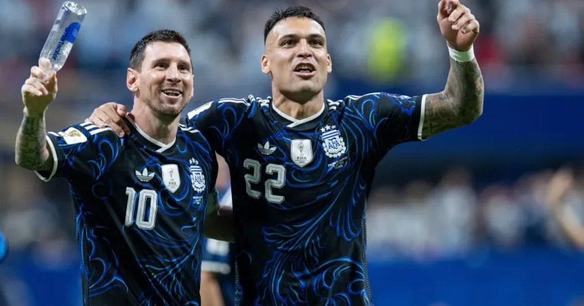 Lionel Messi y Lautaro Martínez, nominados al Balón de Oro 2026. (Sebastian Frej/Getty Images)