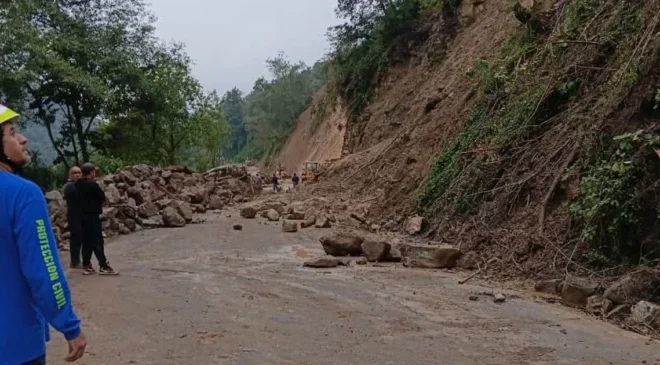 Alerta en Hidalgo por temporal: advierten riesgo de deslaves, crecida de ríos y frío de hasta 0 °C