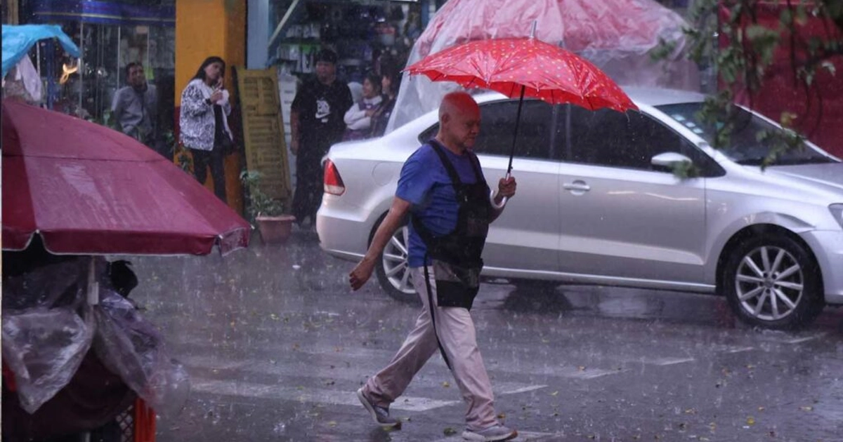 CDMX tendrá lluvias fuertes este sábado 10 de octubre. FOTO: Cuartoscuro