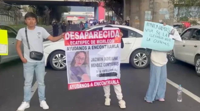 Localizan sin vida a Jazmín Adriana en Valle de Chalco; hace 3 días su familia bloqueó Avenida Central