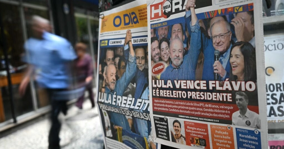 Lula da Silva hizo historia con su reeleción. Foto: AFP