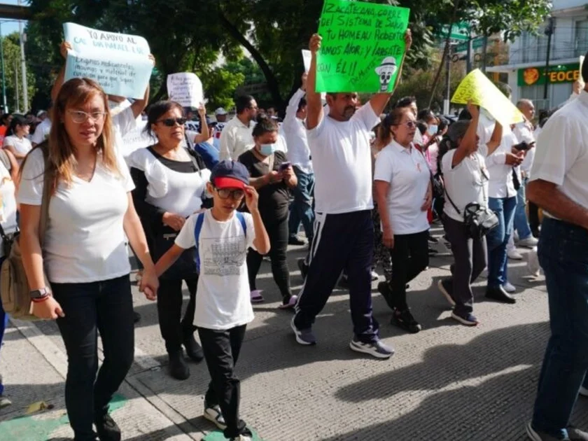 Manifestaciones IMSS-Bienestar