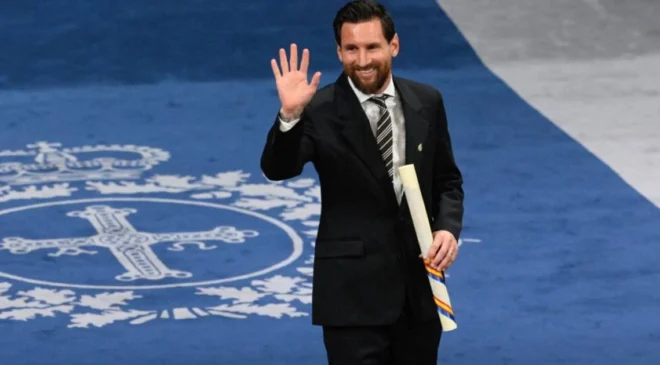 Lionel Messi regresa a España para recibir el Premio Princesa de Asturias de los Deportes 2026