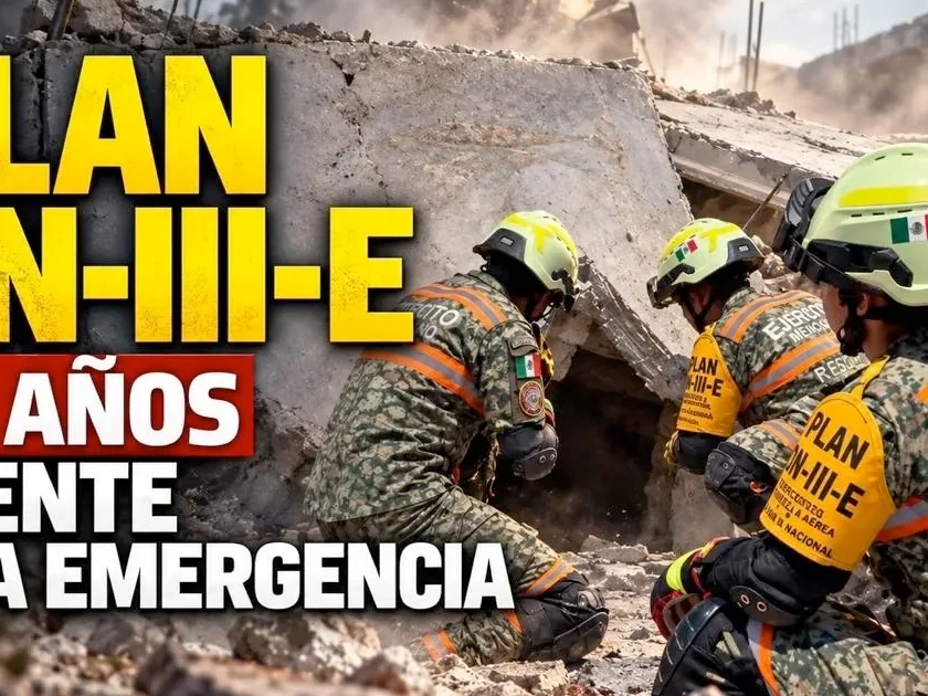 Plan DN-III-E cumple 60 años: así responde México ante desastres