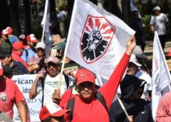 Movilizaciones en CDMX este 12 de octubre de 2026. Foto: Cuartoscuro.