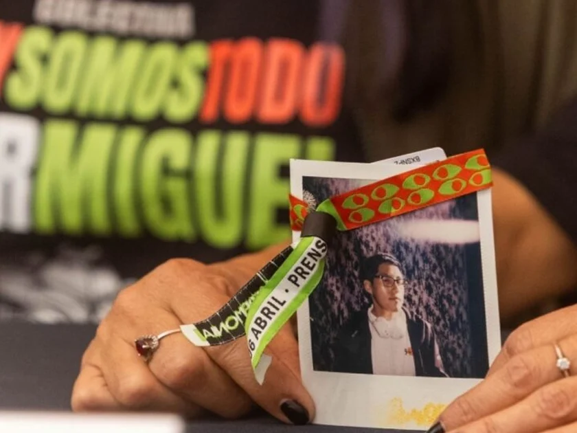 Colectivo “Hoy Somos Todos por Miguel”. Foto: Cuartoscuro.