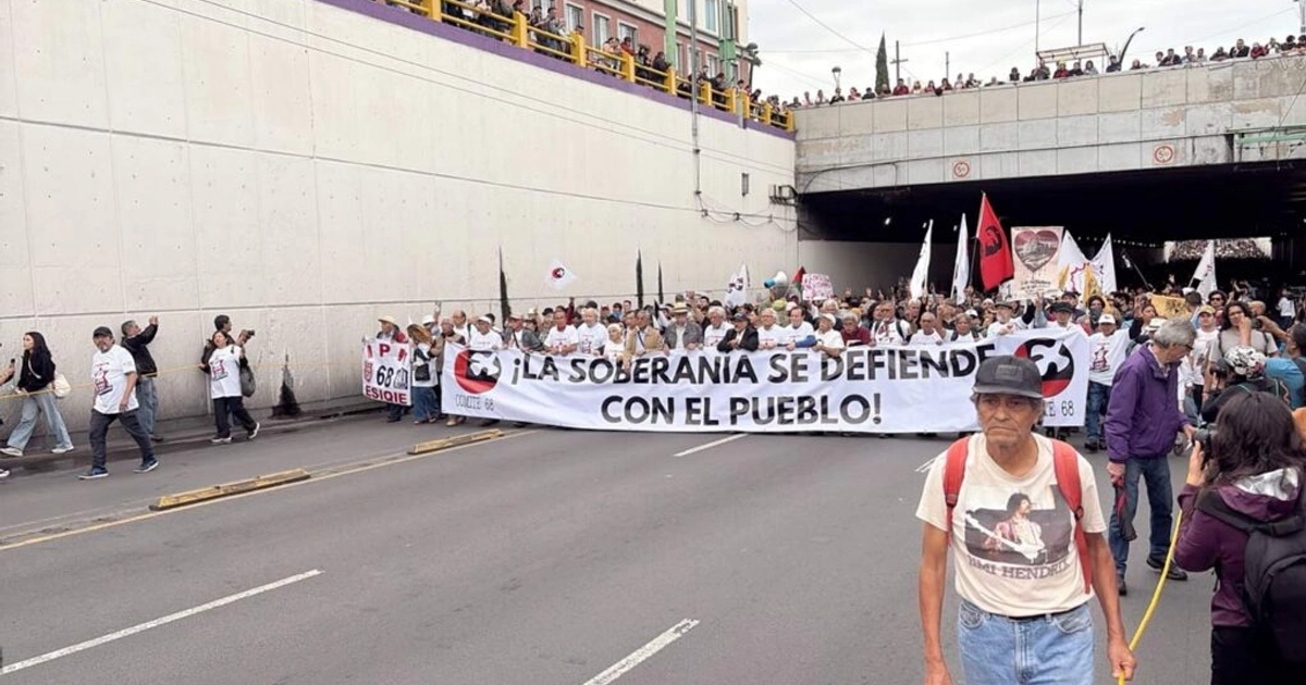 Marcha deja 19 civiles lesionados. FOTO: UnoTV